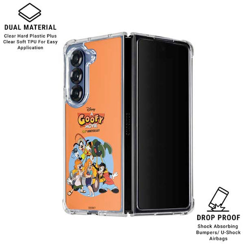 Disney Goofy Movie Group Galaxy Z Fold6 Clear Case